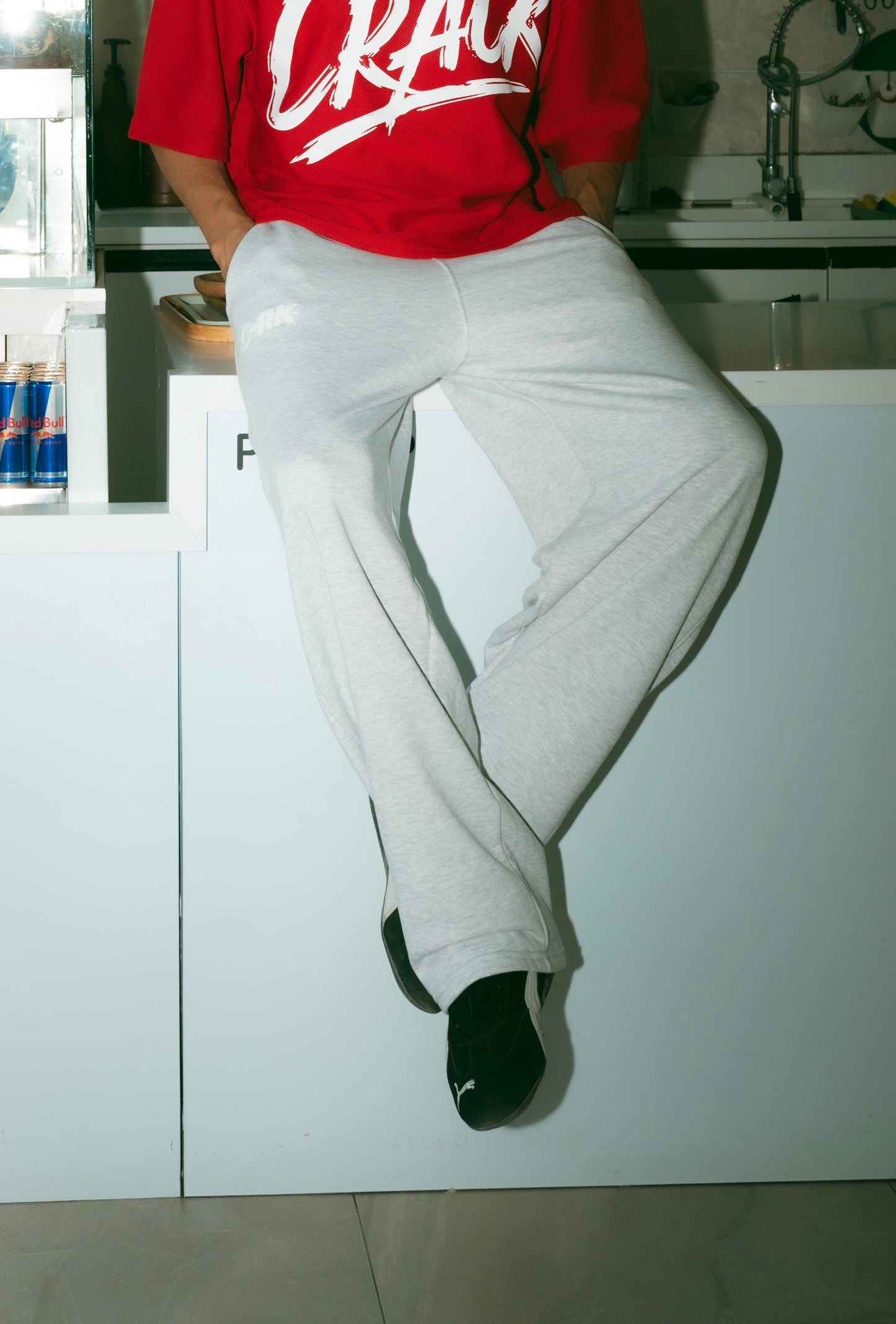 C-RK Gray sweatpants